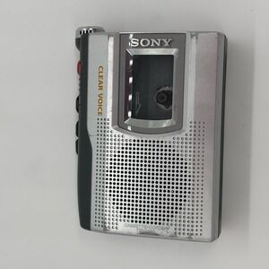 VTG Sony Clear Voice TCM-150‎ & Sony Walkman Cassette-Corder Silver *Parts Only